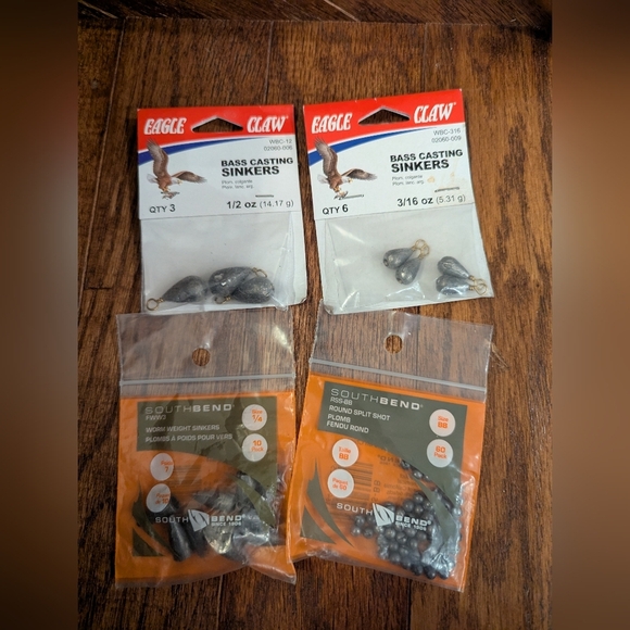 Fishing Tackle & Supplies Lot Floats Split Rings,Sinkers, Bell, Barrel Swivels + - Picture 3 of 13